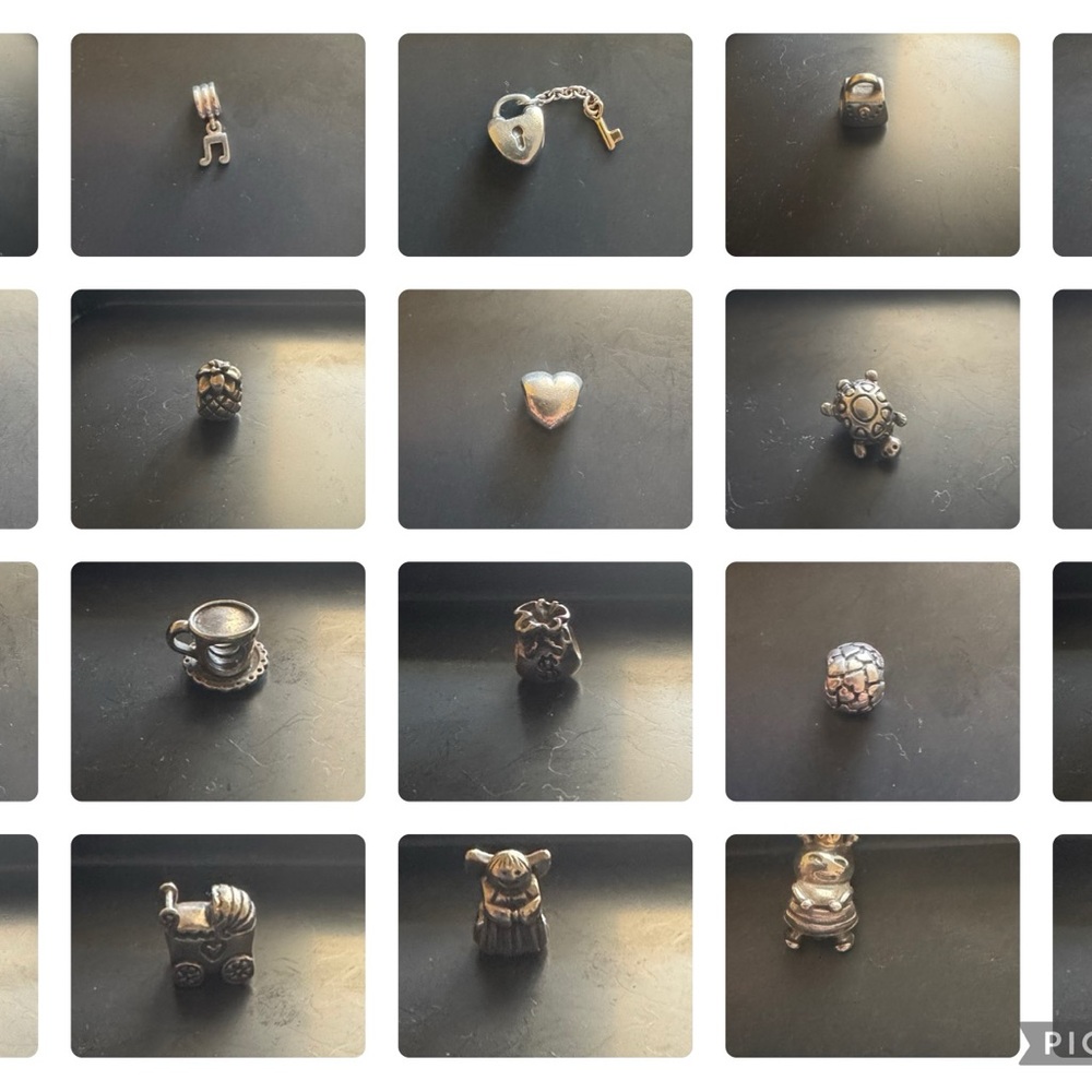 Pandora Silver Charm Bracelet Collection